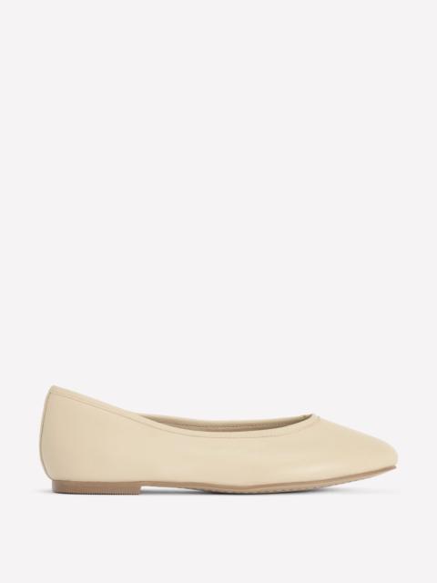 BODEN High Cut Ballet Flats-Butter Yellow