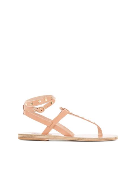 ANCIENT GREEK SANDALS studded T-bar sandals