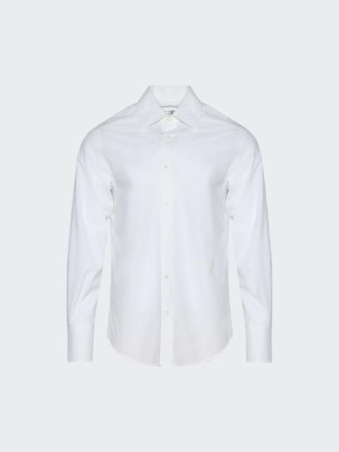 MM6 Maison Margiela Long Sleeve Shirt White
