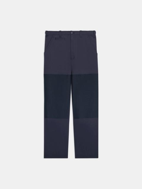 Theory Wide-Leg Pant in Cotton Twill
