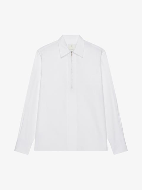Givenchy ZIPPED BOXY FIT SHIRT IN 4G JACQUARD