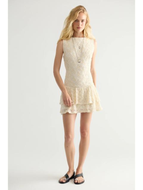 FREE PEOPLE Slow Burn Lace Mini Dress
