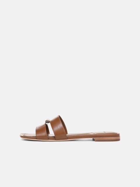 Vince Piper Leather Slide Sandal