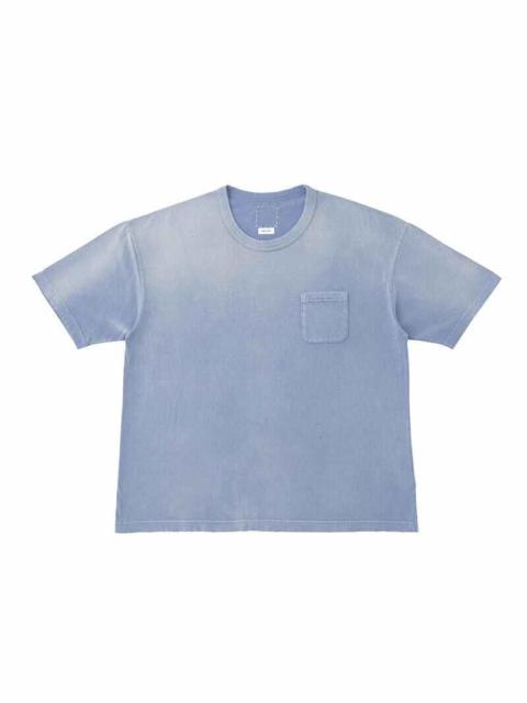 visvim JUMBO TEE S/S CRASH BLUE