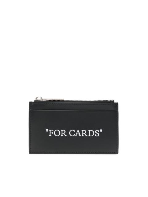 For Cards leather cardholder