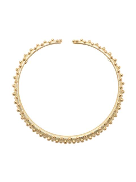 DAVID WEBB Bumpy Hammered Collar Necklace