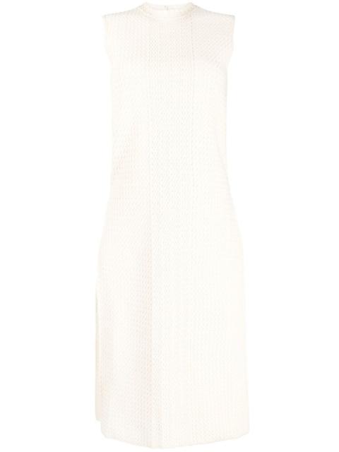 Jil Sander side-slit knit top