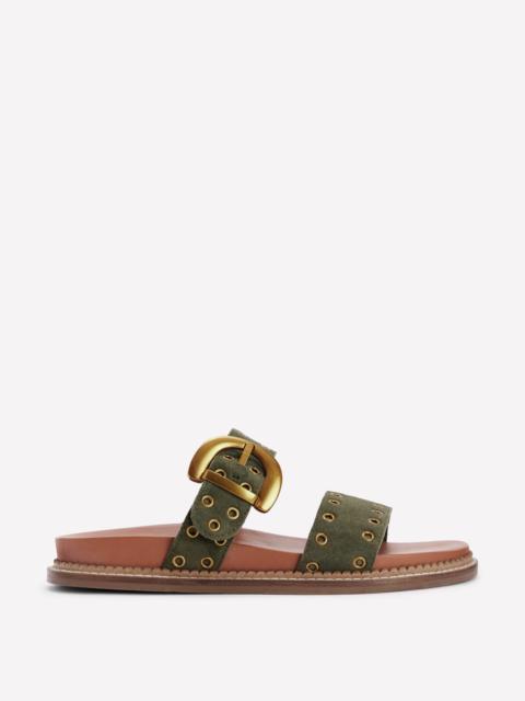BODEN Caryl Double Strap Sandals-Deep Olive