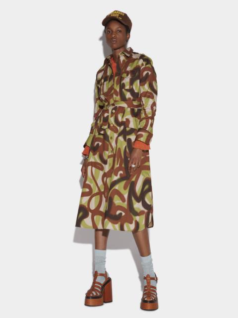 DSQUARED2 CARGO MAXI DRESS