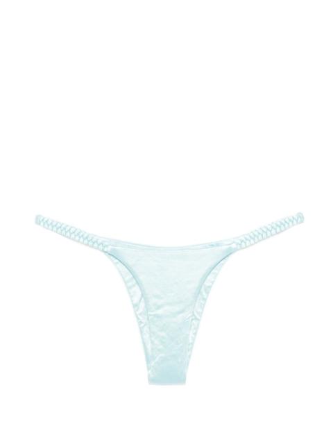ISA BOULDER weave side bikini bottom