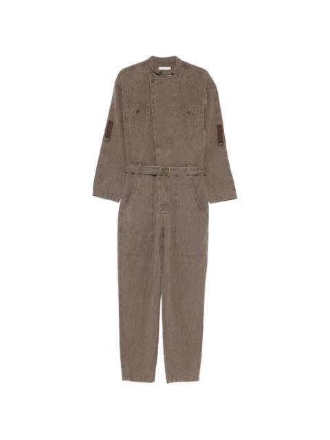 Isabel Marant Étoile Nessime buttoned belted jumpsuit