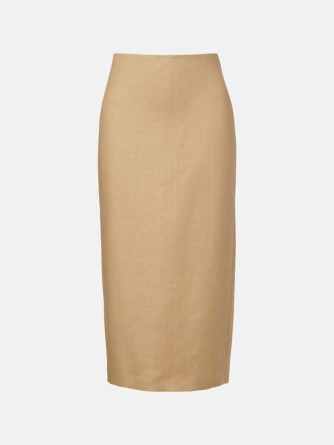 Max Mara Veranda linen pencil skirt