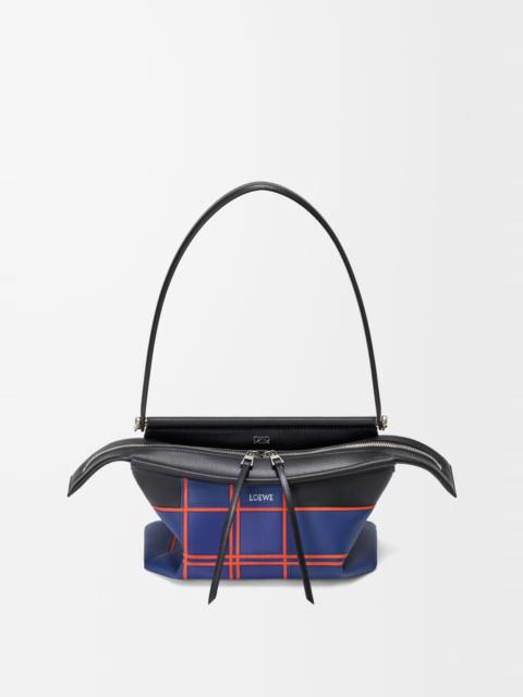 Loewe Small Whisker bag in check intarsio