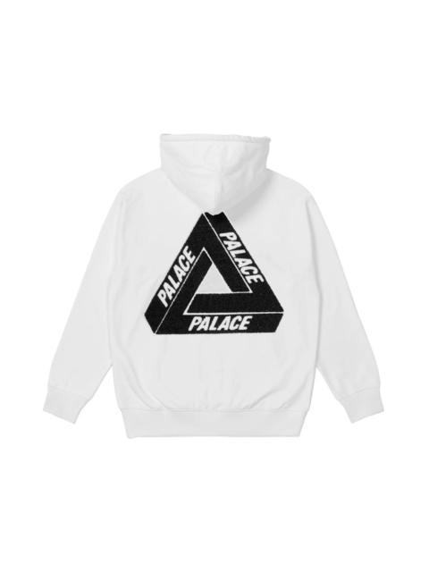 PALACE Palace Tri-Chenille Hood (FW21) White