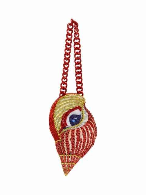 ALÉMAIS Sea Star Embellished Shell Mini Bag