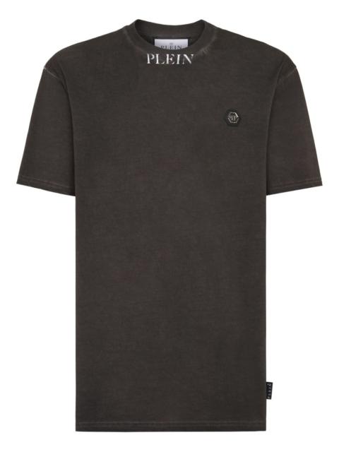 Tシャツ・カットソー PHILIPP PLEIN 'Old dye' T-shirt (PAECMTK8252PJY002N 02) PHILIPP PLEIN 'Old dye' T-shirt | julianfashion | REVERSIBLE