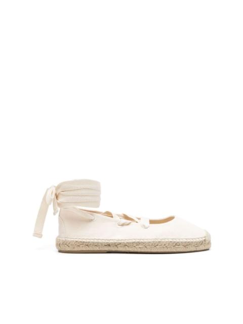 Polo Ralph Lauren lace-up flat espadrilles