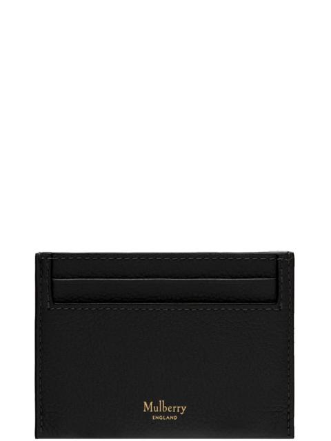 Mulberry Credit Card Slip Small Classic Grain Leather (Black)