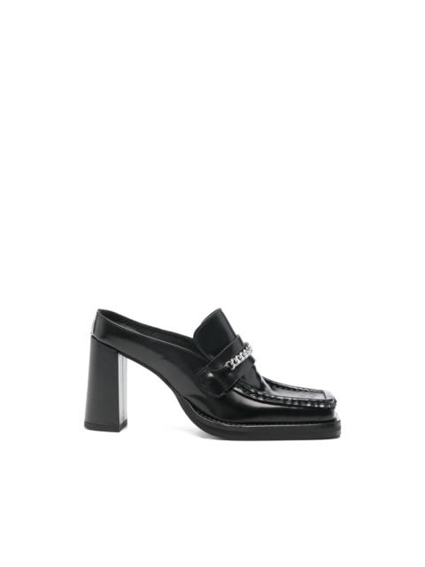 Martine Rose square-toe chain mules