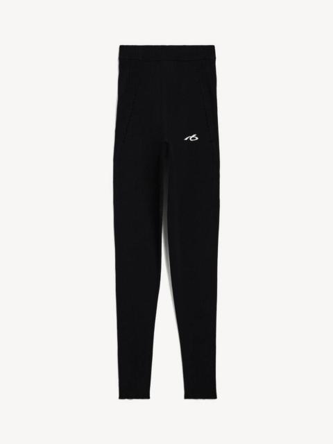 BALENCIAGA Women's Techwear Leggings in Black