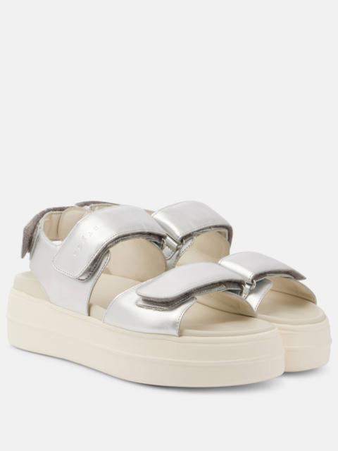 HOGAN H680 leather sandals