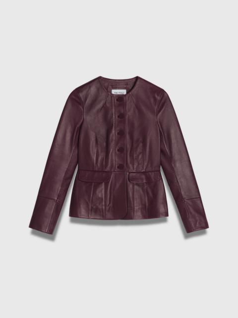 THE FOLD Ginevra Leather Jacket