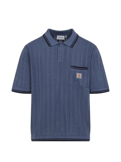 Carhartt Ramsey striped pocket polo shirt
