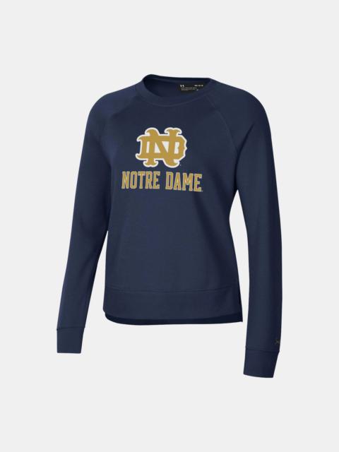 Under Armour Women's UA Rival Fleece Collegiate Crew