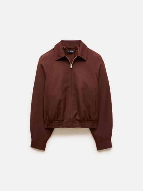 J.CREW Bomber jacket in wool blend