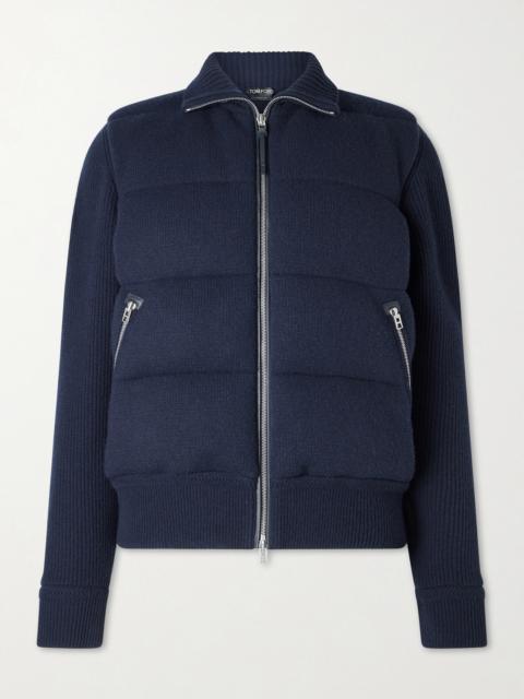 TOM FORD Slim-Fit Quilted Wool Down Jacket