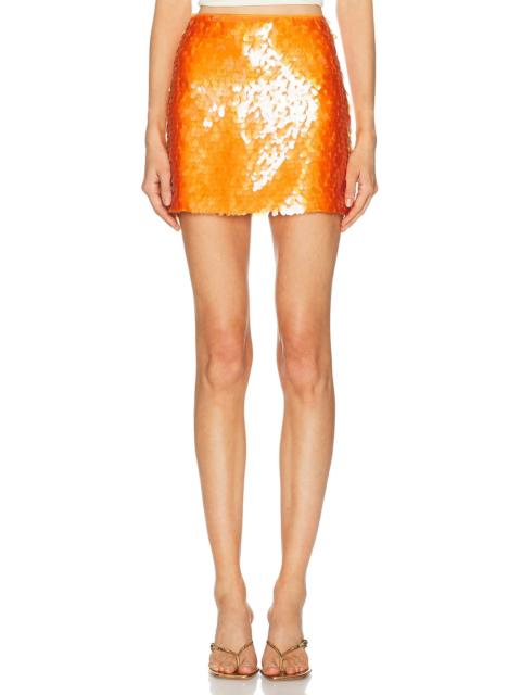 SIMONMILLER Dizzy Sequin Skirt
