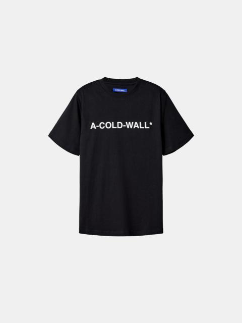 A-COLD-WALL* Tapley Logo T-Shirt Black