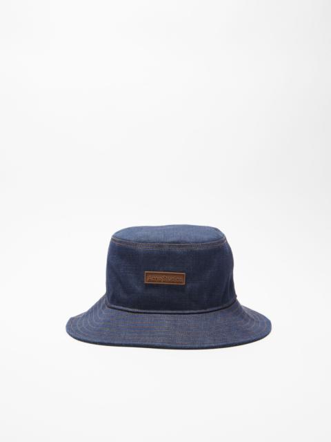 Acne Studios Denim bucket hat - Indigo blue