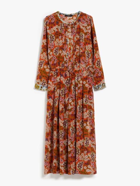 WEEKEND Max Mara SIRO Printed crepe de chine dress