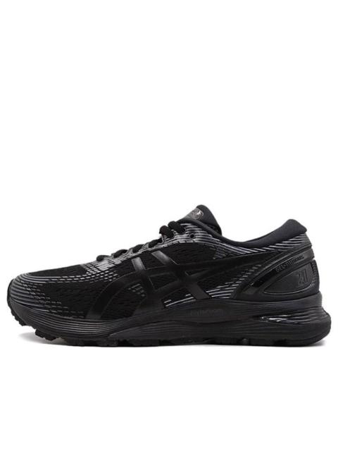 (WMNS) ASICS Gel-nimbus 21 Cushioning Sneakers Black 1012A156-004