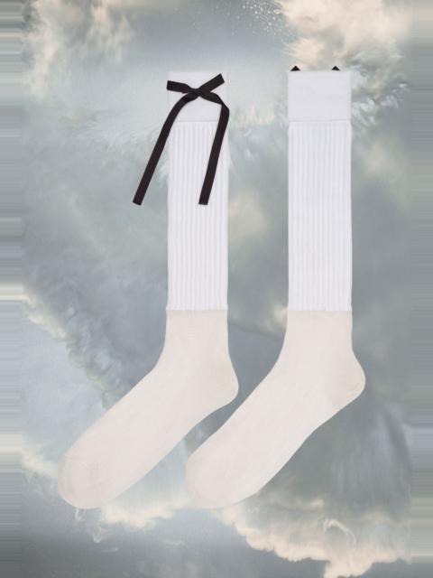 Maison Margiela Couture bow socks