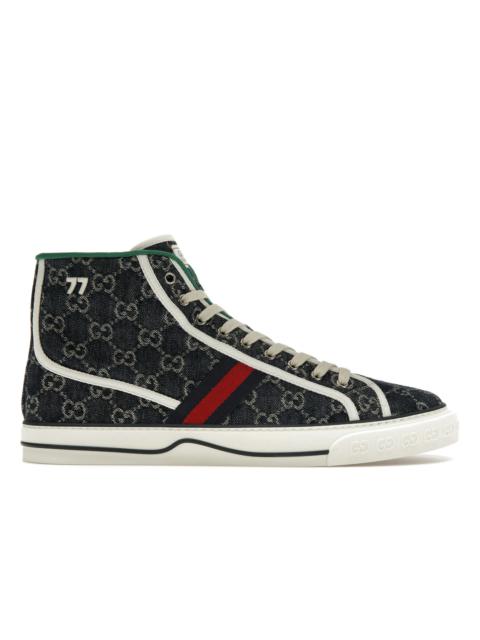 GUCCI Gucci Tennis 1977 High Top Sneaker Blue