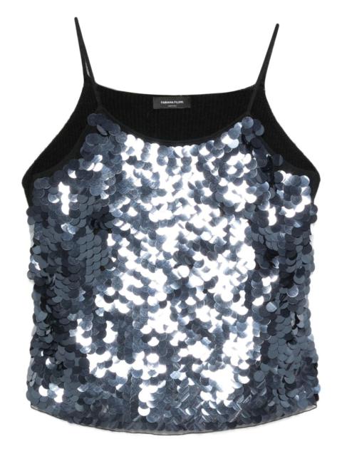 FABIANA FILIPPI sequin-embellishment top