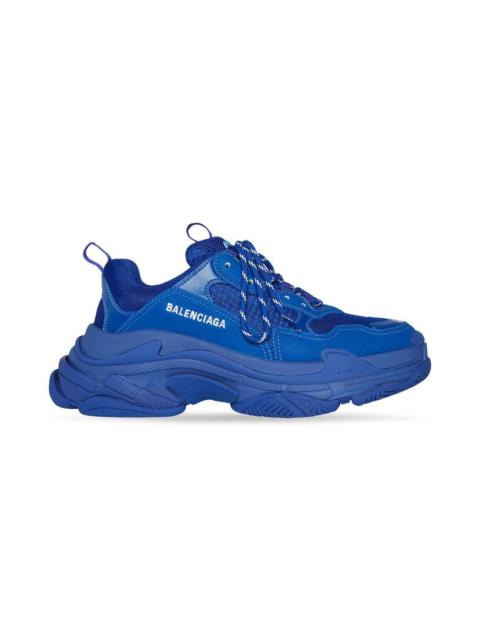 BALENCIAGA Men's Triple S Sneaker in Indigo