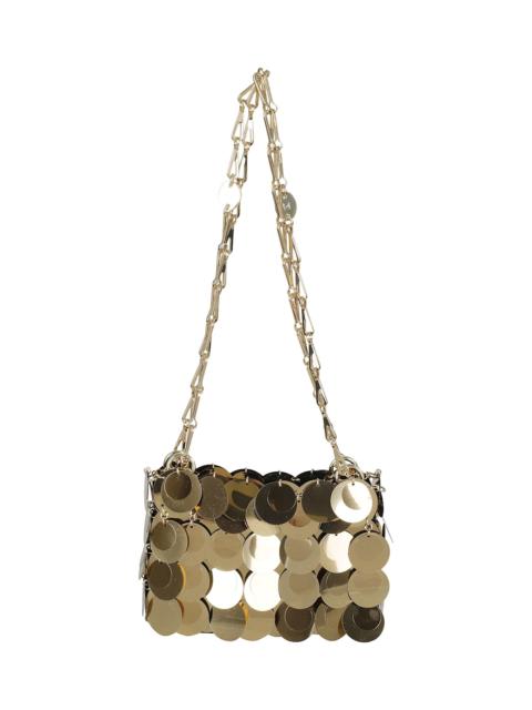 rabanne Sparlke Nano Clutch