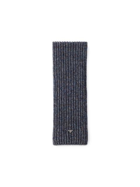 Prada wool and cashmere scarf
