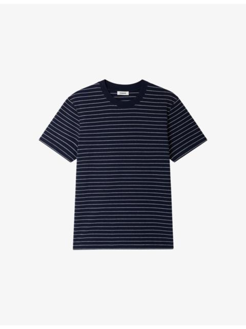 Sandro Striped Short-Sleeve Cotton T-Shirt