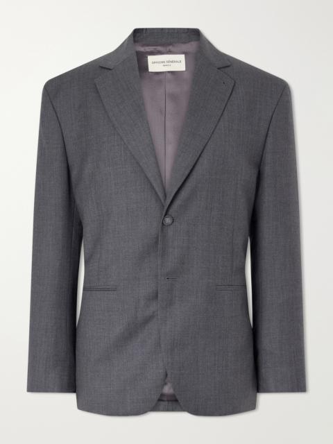 OFFICINE GÉNÉRALE Melvyn Wool, Cashmere and Silk-Blend Suit Jacket