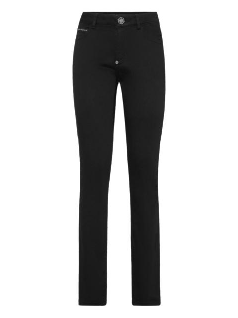 PHILIPP PLEIN fatale logo-plaque jeans
