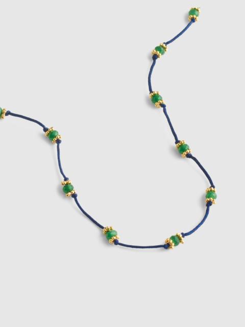 Madewell Beaded Long Station Necklace
