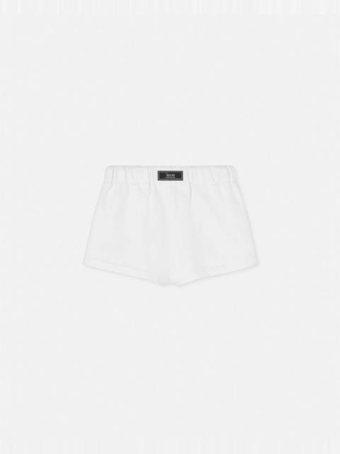 VERSACE 1978 Re-Edition Logo Sweat Shorts