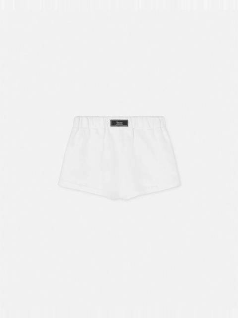 VERSACE 1978 Re-Edition Logo Sweat Shorts