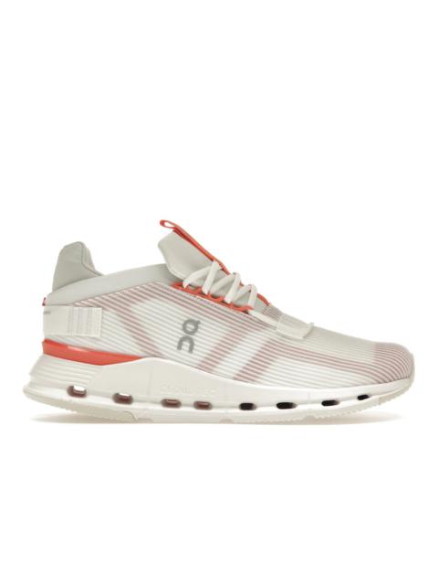 On On Running Cloudnova Void Undyed White Flame