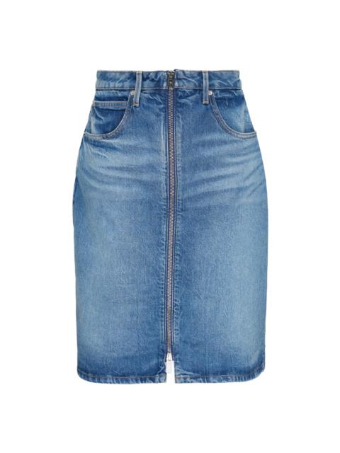Alexander Wang Zip Front Midi Skort