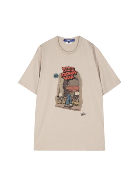 graphic-print cotton T-shirt